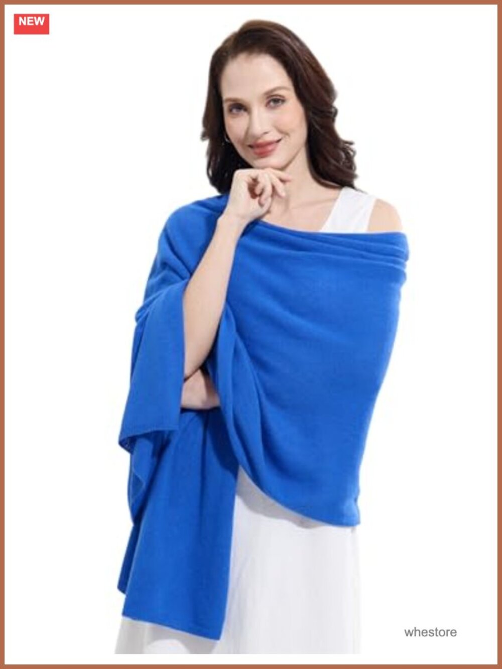 Soft Cashmere Blend Wrap Scarf Stole for Women Extra Large 87"x28" Travel